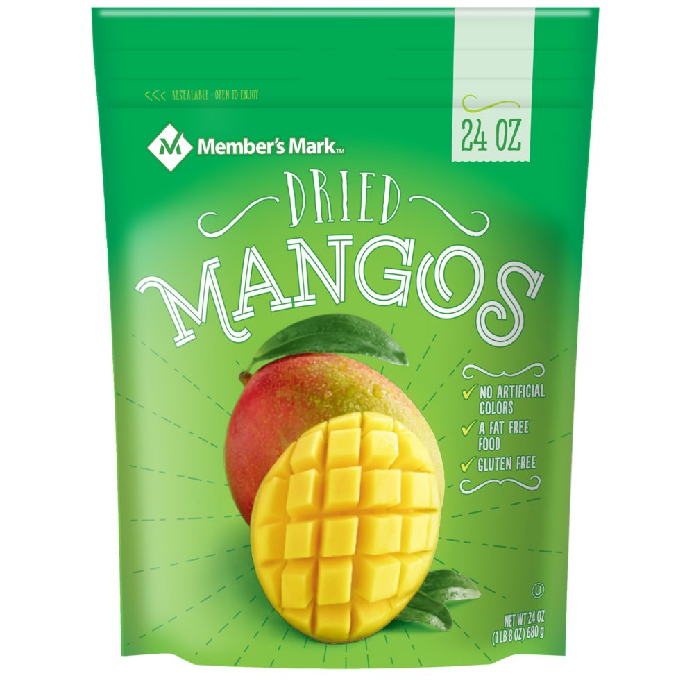 Member's Mark Dried Mangos, 24 oz.