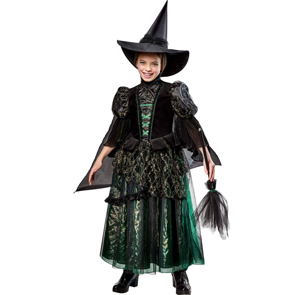 Wizard of Oz Wicked Witch Kids Premium Costume
