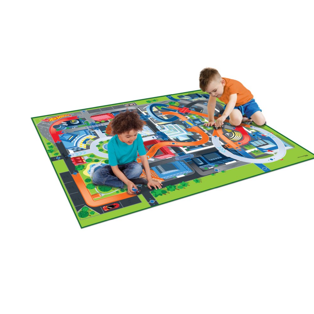Megamat Jumbo Floor Playmat with 2 Character Vehicles