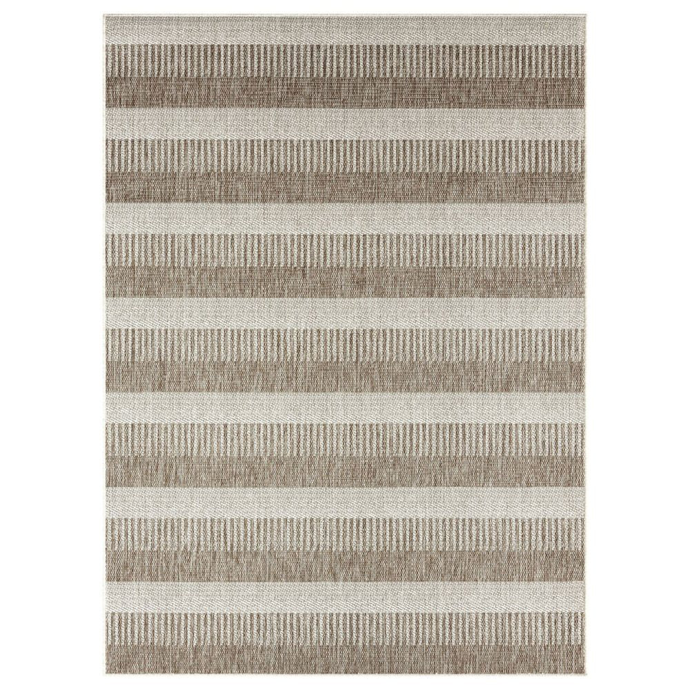 Nicole Miller New York Patio Country Charlotte Modern Stripe Indoor/Outdoor Area Rug