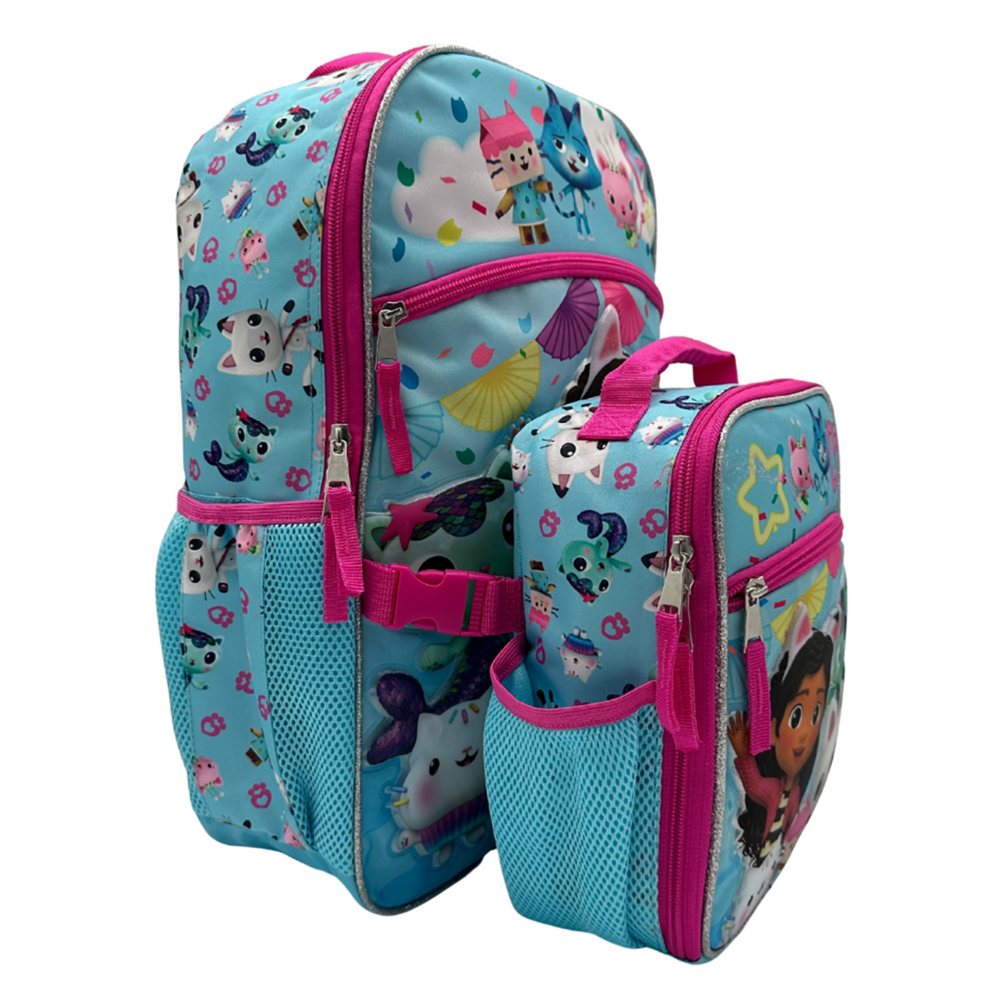 Licensed Children's Backpack with Lunch Pack