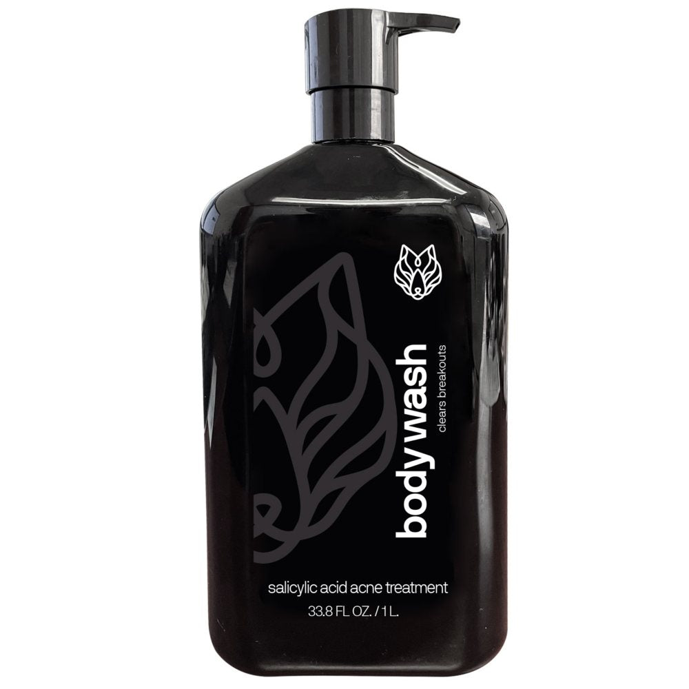 Black Wolf Men's Charcoal Body Wash, 33.8 oz.