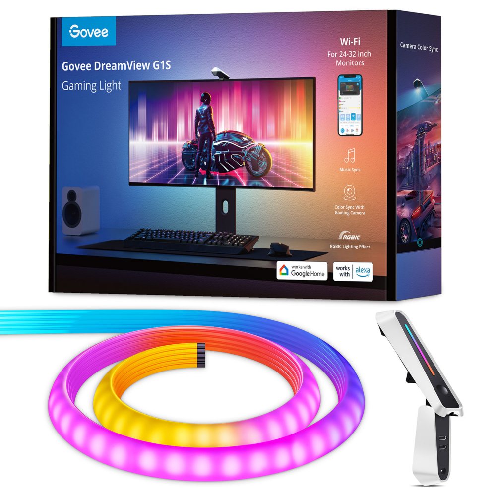 Govee DreamView G1S Gaming Light for 24-32 inch Monitors