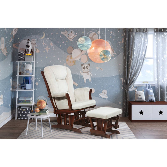 AFG Alice Glider Chair and Ottoman