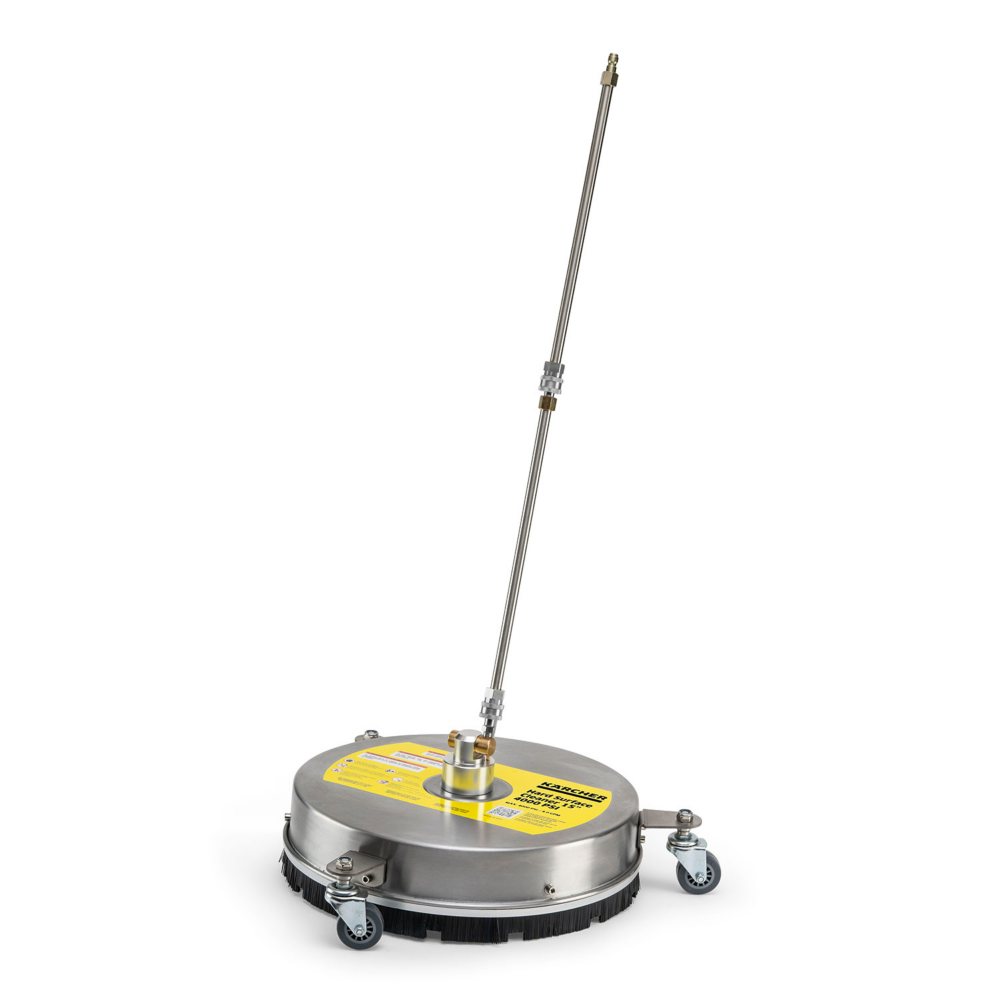 Karcher 15" Metal Surface Cleaner Attachment - For Gas Pressure Washers Up to 4000 PSI - with 2 Extensions Wands