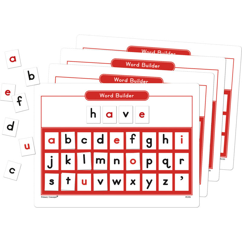 Magnetic Word Builder 4 Sets