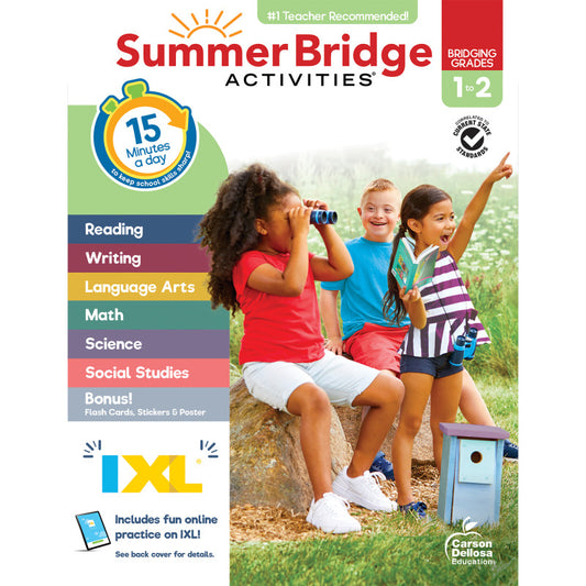 Summer Bridge Activities Gr 1 - 2 (Pack of 3)