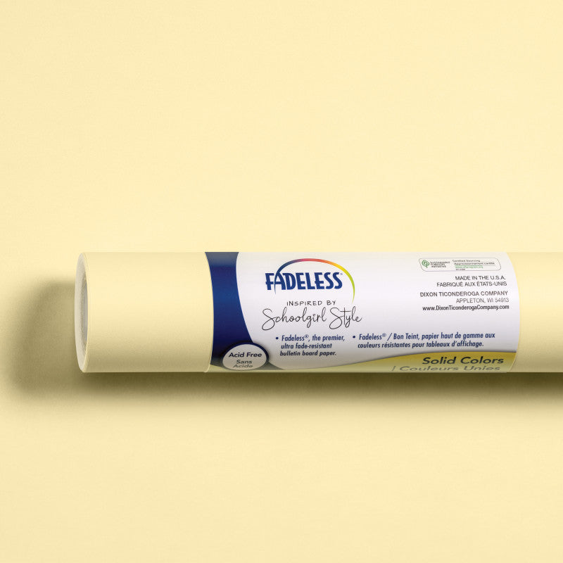 Fadeless Lemon Drop 47.25In X 50Ft Schoolgirl Style