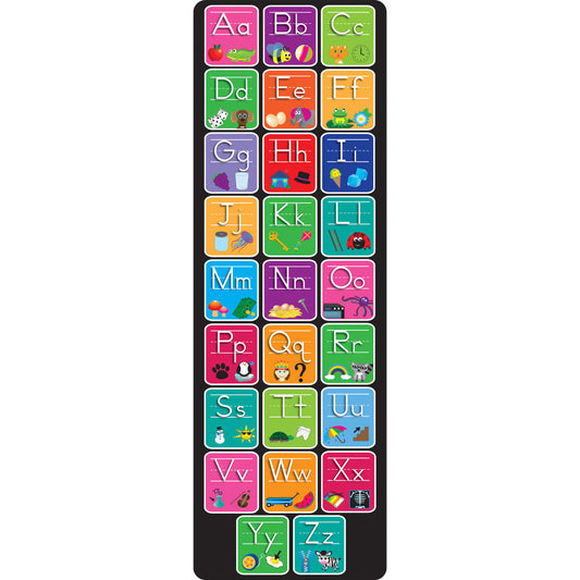 Mat Runner Alphabet & Pictures Chalk Loop 15.5 X 47In