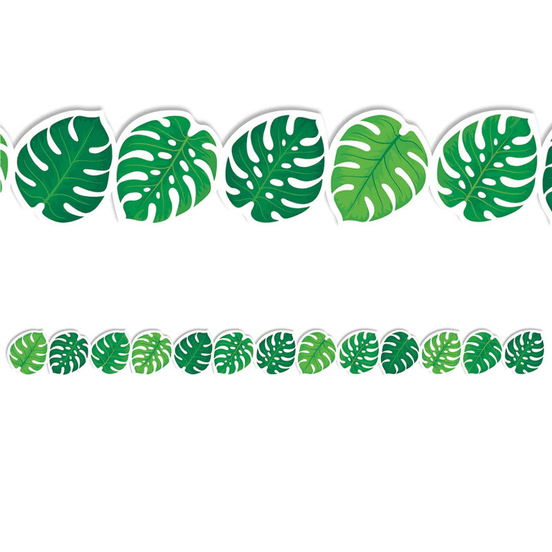 Monstera Leaves Ez Border (Pack of 8)