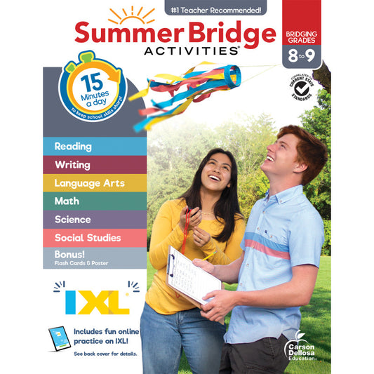 Summer Bridge Activities Gr 8 - 9 (Pack of 3)