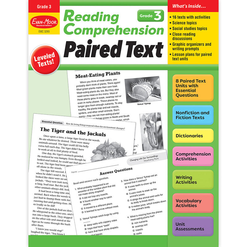 Gr3 Reading Comp Paired Text