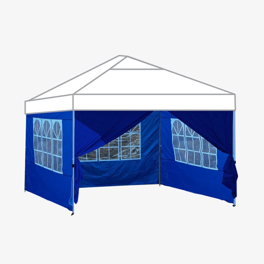 10â€™x10â€™ Zippered Window-Wall POPUP-SHADE Accessory - Camping Equipment - 10â€™x10â€™