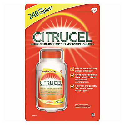Citrucel Fiber Caplets, 240 ct.