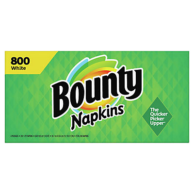 Bounty Paper Napkins, 800 ct. - White