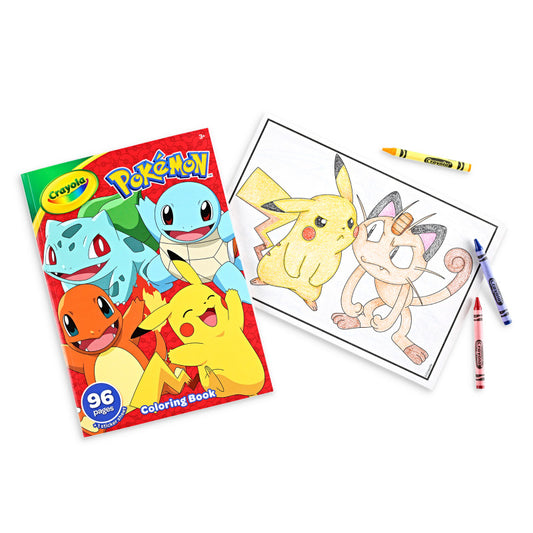 Pokemon 96-Page Coloring Book (Pack of 12)