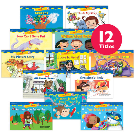 Learn To Write Readers Gr K-1 Variety Pk