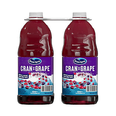 Ocean Spray Cran-Grape Cranberry Grape Juice Drink, 2 pk./96 fl. oz.
