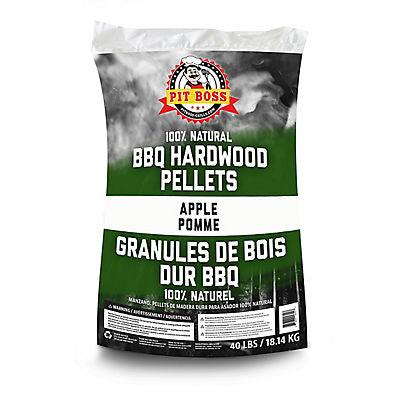 Pit Boss Apple BBQ Pellets, 40 lbs.