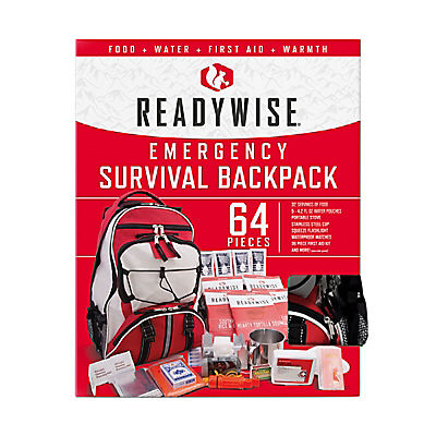 Wise Company 5-Day Survival Backpack - Red