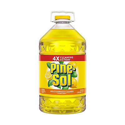 Pine-Sol Lemon-Scent Cleaner, 175 oz.