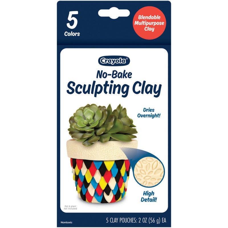 Crayola 5Ct Sculpting Clay (Pack of 3)