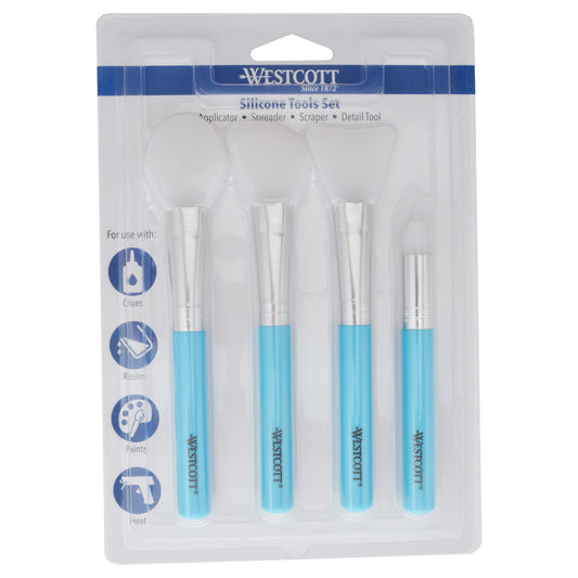 4-Piece Silicone Tools Set (Pack of 6)