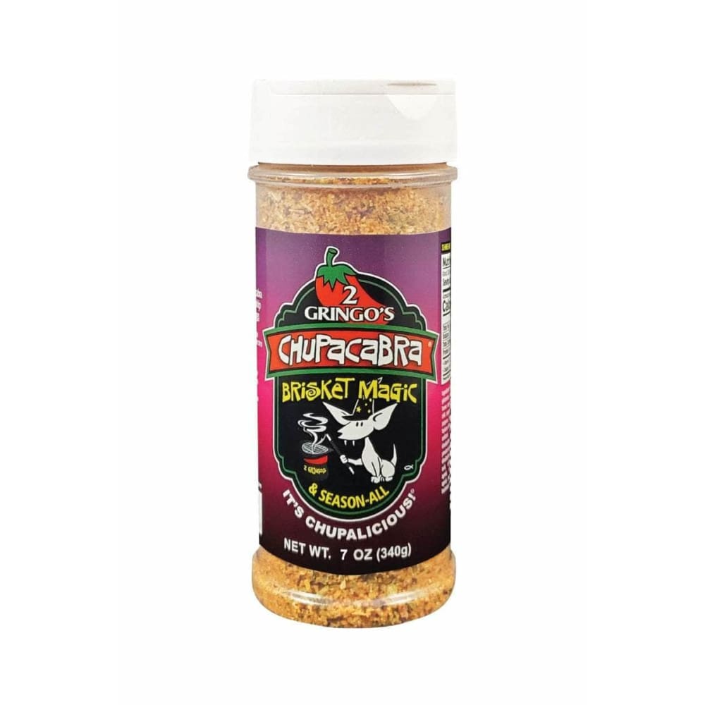 2 GRINGOS CHUPACABRA Grocery > Cooking & Baking > Seasonings 2 GRINGOS CHUPACABRA Brisket Magic Seasoning, 7 oz