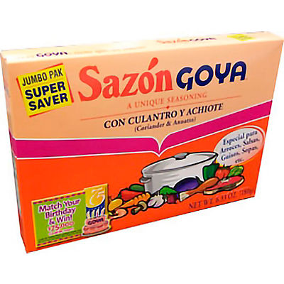 Goya Sazon with Culnatro and Achiote, 36 pk./6.3 oz.