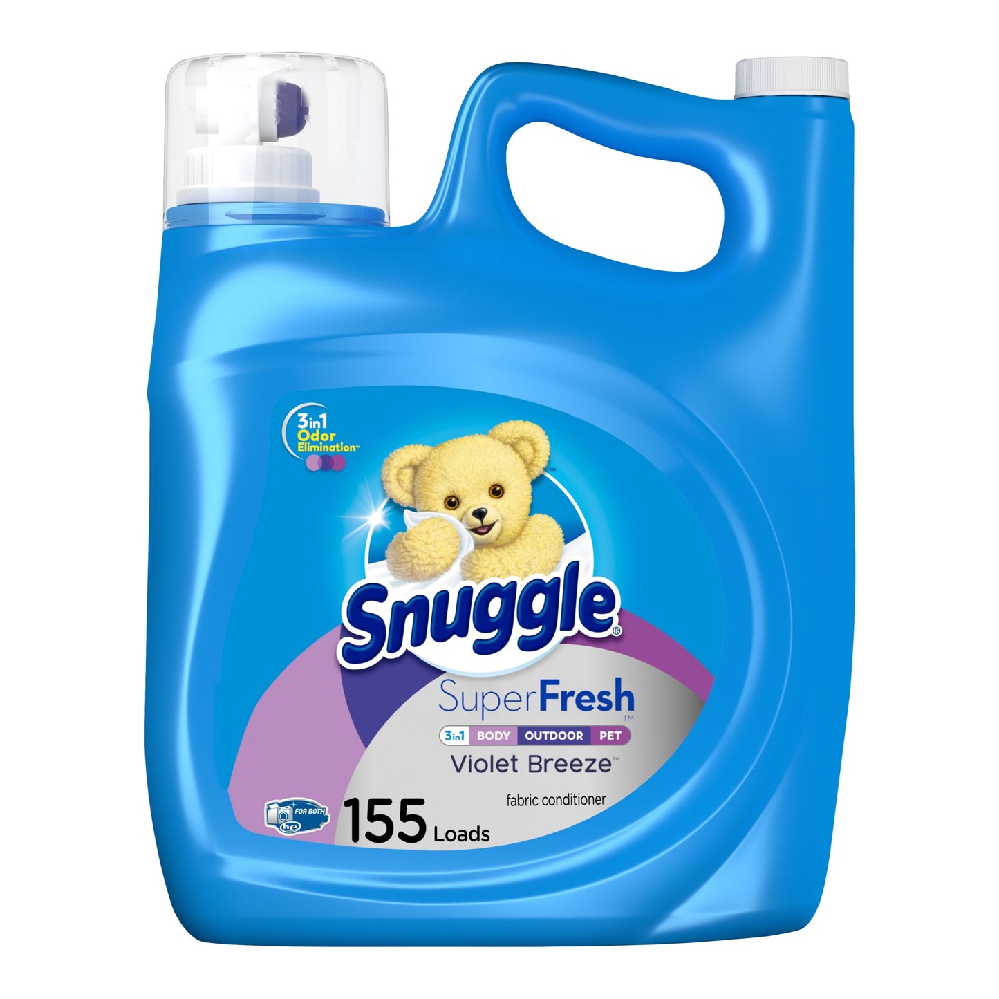 Snuggle Plus Super Fresh Violet Breeze Liquid Fabric Softener, 164 fl. Oz.
