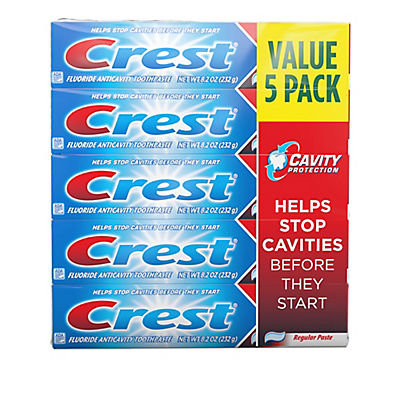 Crest Cavity Protection Toothpaste, 5 pk./8.2 oz.