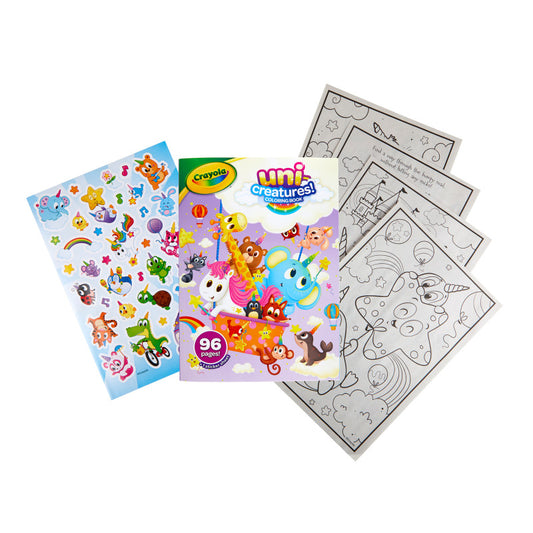 Uni-Creatures 96-Page Coloring Book (Pack of 12)