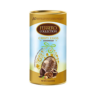 Ferrero Assorted Chocolate Covered Crispy Eggs, 50 ct.