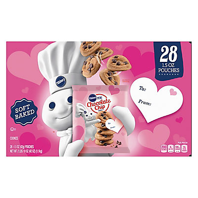 Pillsbury Soft Baked Mini Chocolate Chip Cookies, 28 ct.