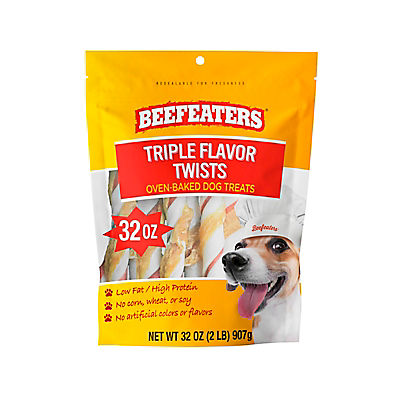 Beefeaters Beefhide Triple Flavor Twists w/Chicken, 32 oz.