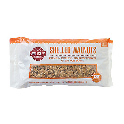 Wellsley Farms Shelled Walnuts 3 LB