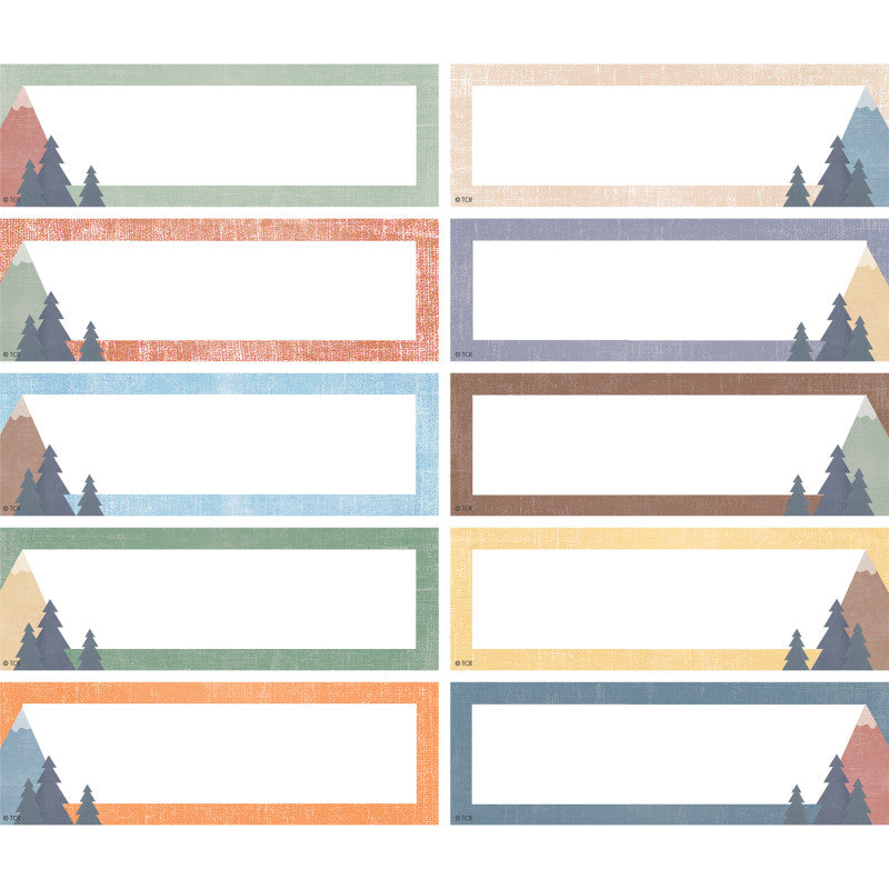Moving Mountains Magnetic Labels Accents (Pack of 6)