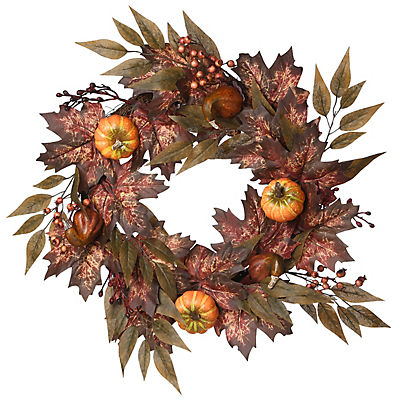 National Tree 24" Autumn Ivy Wreath