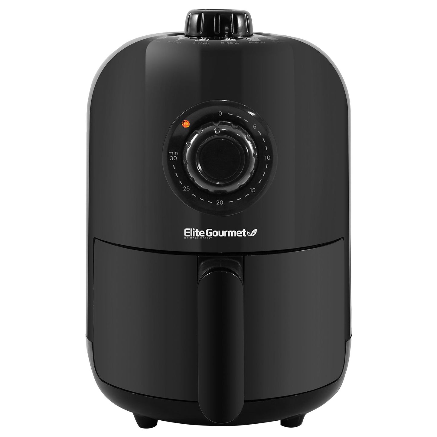 Elite Gourmet 1 Qt. Oil-Free Air Fryer - Black
