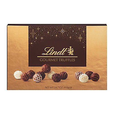 Lindt Gourmet Chocolate Truffles Gift Box, 14.7 oz.