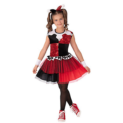 Rubies DC Super Villains Red Harley Quinn Costume - Large