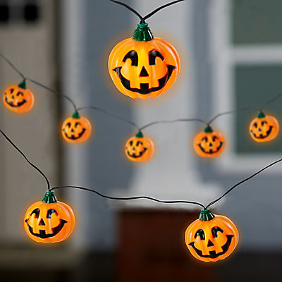 Berkley Jensen Pumpkin Light Set, 2 pk.