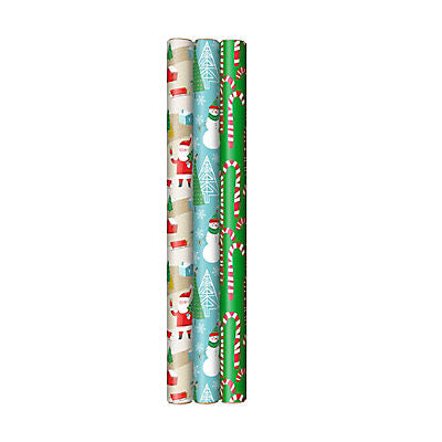 Hallmark Reversible Christmas Wrapping Paper - Merry Christmas to You