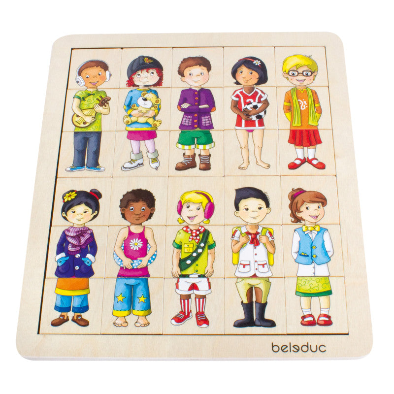 Beleduc - Match & Mix Kids (Pack of 2)