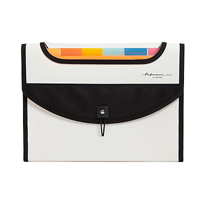 U Brands Poly 13-Pocket Performance Expandable File, 1 ct. - Charcoal
