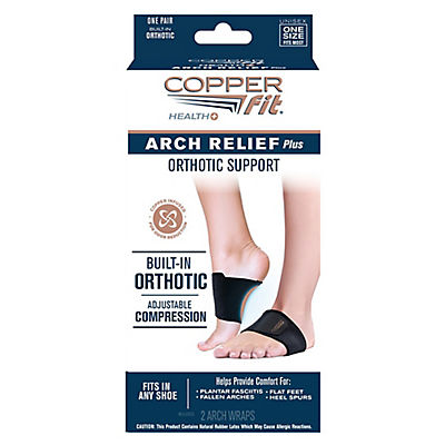 Copperfit Arch Relief Plus One-Size-Fits-All Compression Band