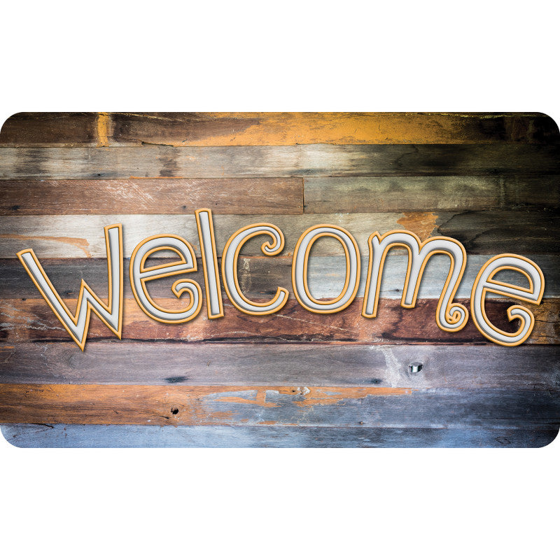 Welcome Mat 18X30 Reclaimed Wood (Pack of 2)