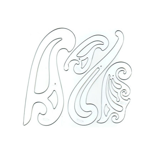 4-Piece French Curves Set (Pack of 12)