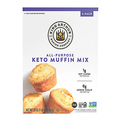 King Arthur All-Purpose Keto Muffin Mix, 2 pk.