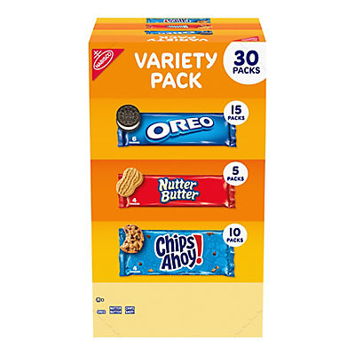 Nabisco Cookie Variety Pack, 30 pk.